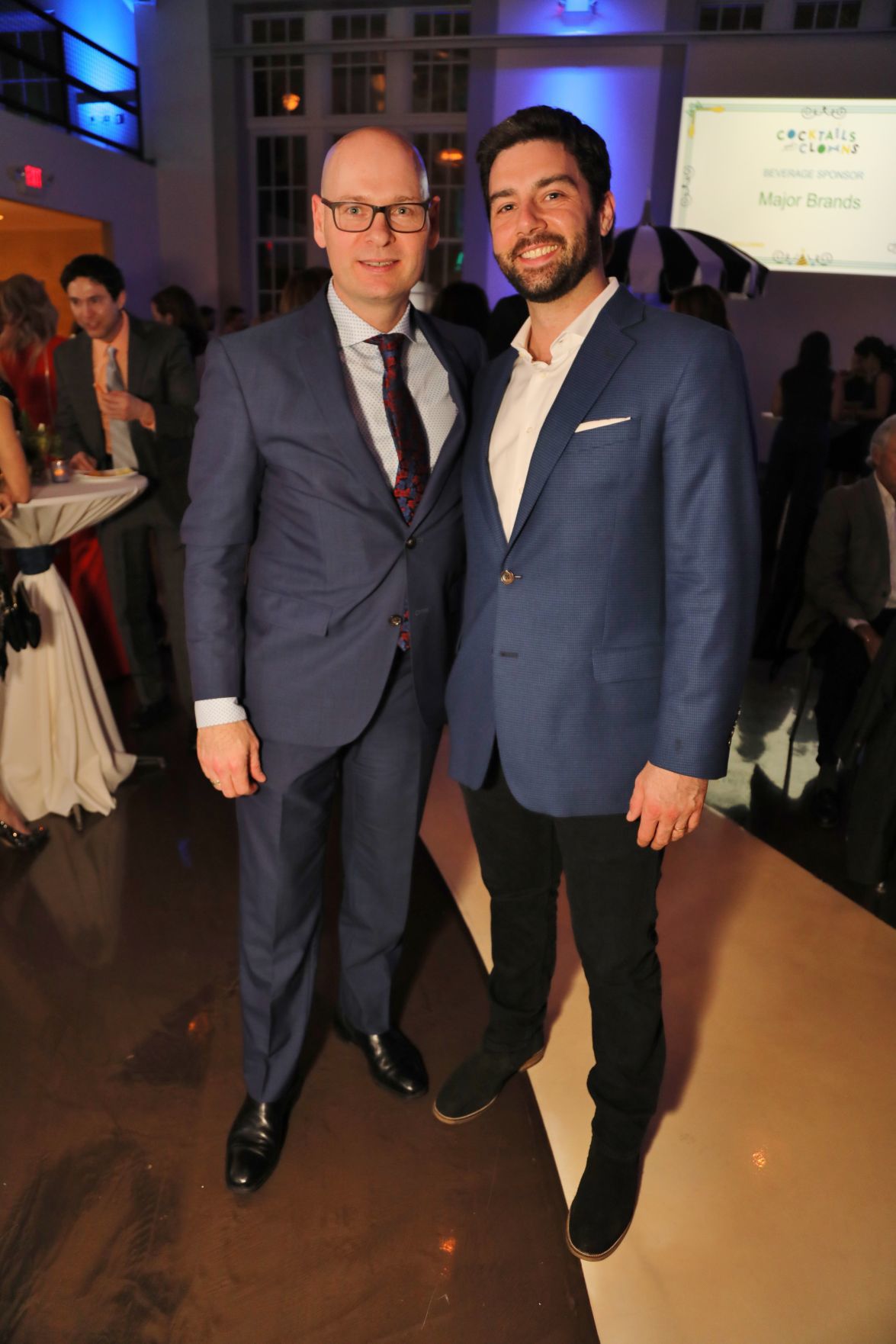 Malcolm Berry, Chief Development Officer, Brian Lyss, Young Friends President